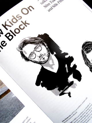 portrait illustration
Estonian Art Magazine