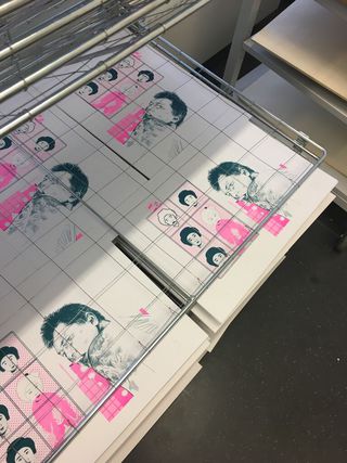 in progress
risograph booklet
for slanted magazine